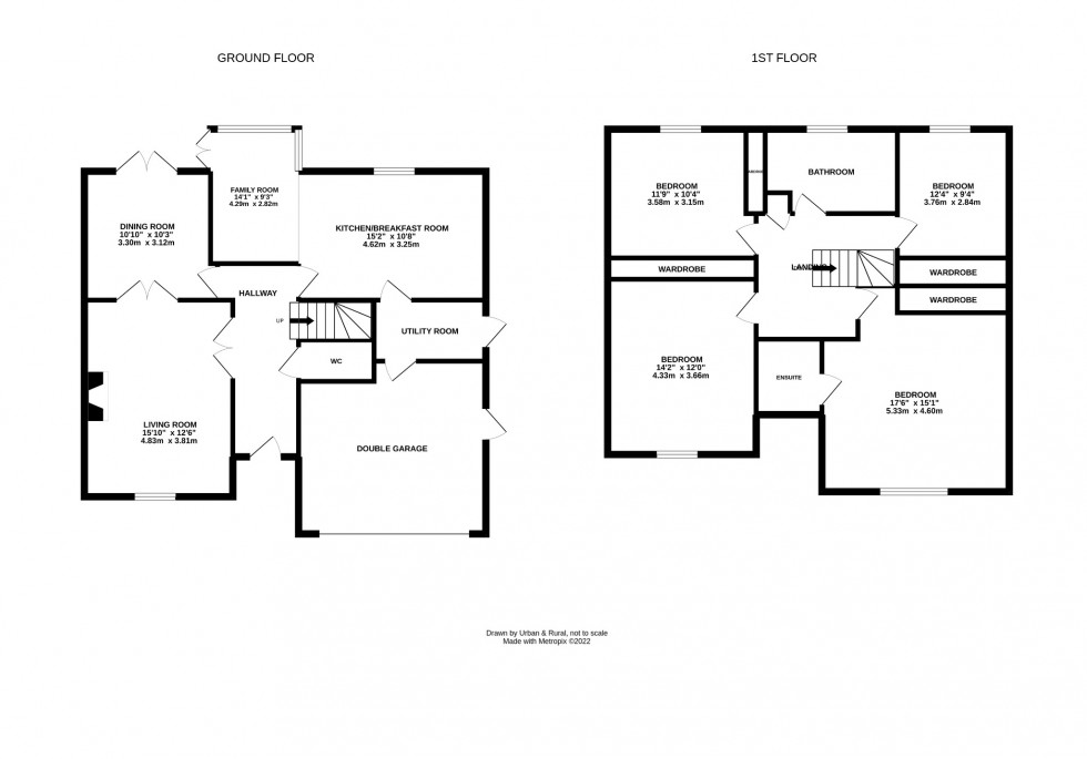 Floorplan for Longcroft Drive, Barton-Le-Clay, MK45 4SF