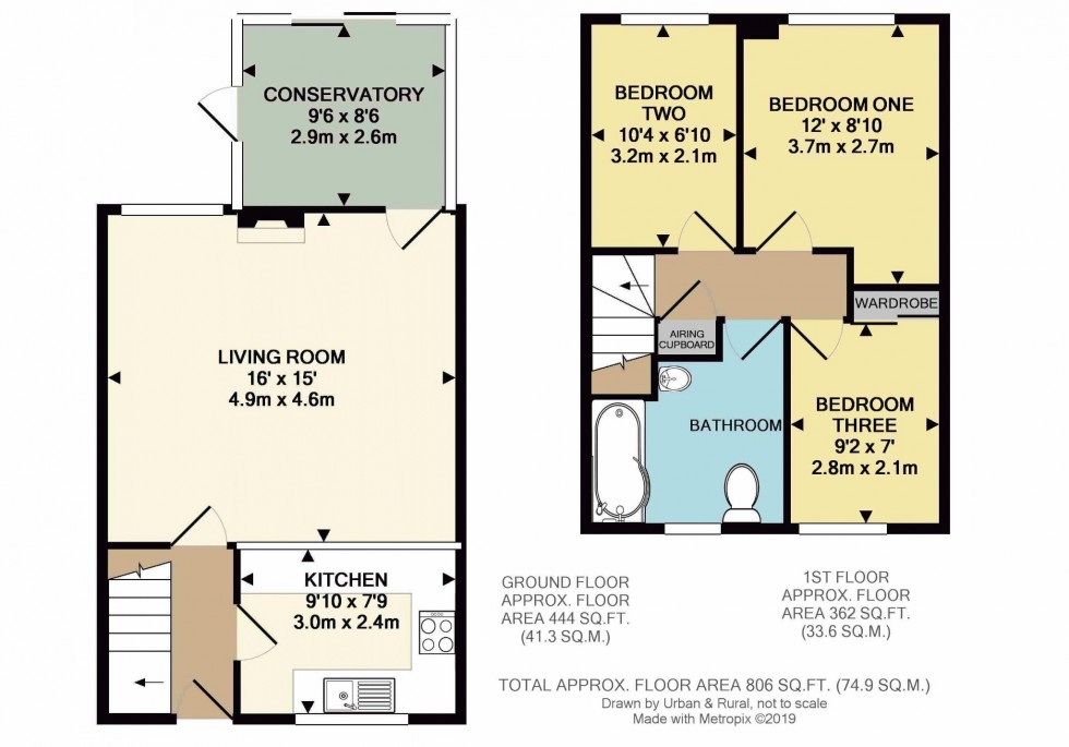 Floorplan for High Street, Pulloxhill, Bedford, Bedfordshire, MK45