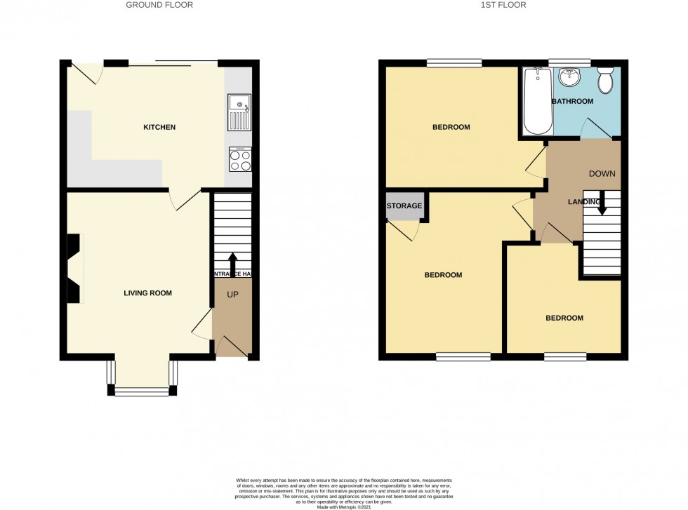 Floorplan for Groveside, Henlow