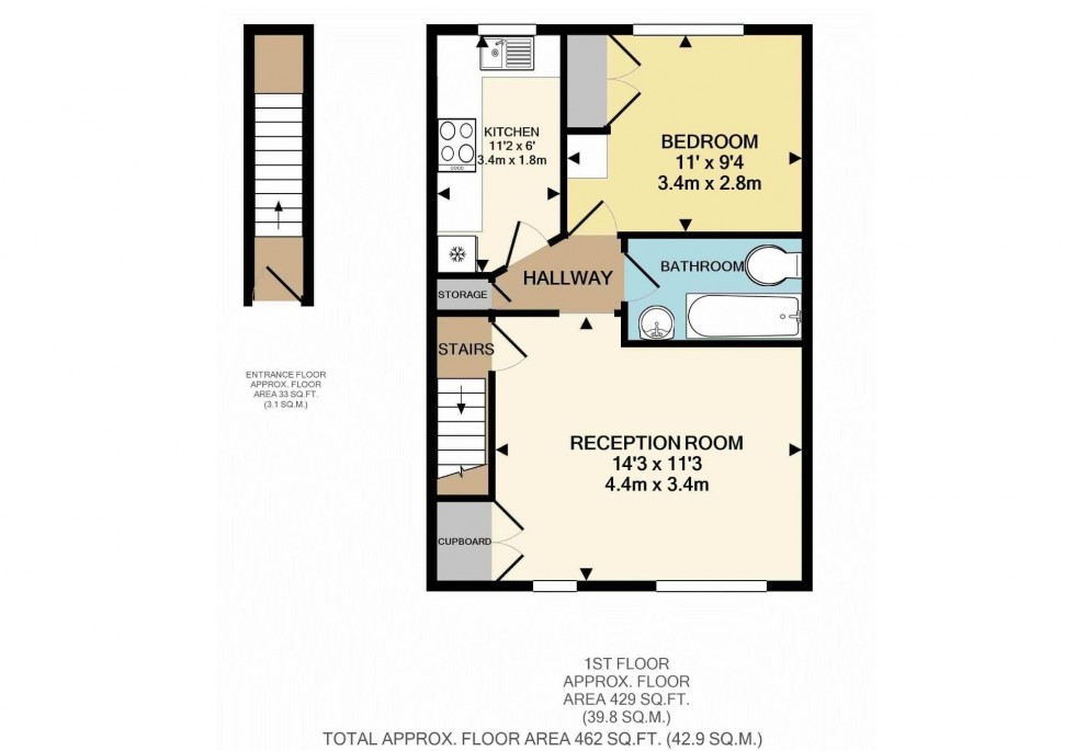 Floorplan for Lovet Road, Flitwick