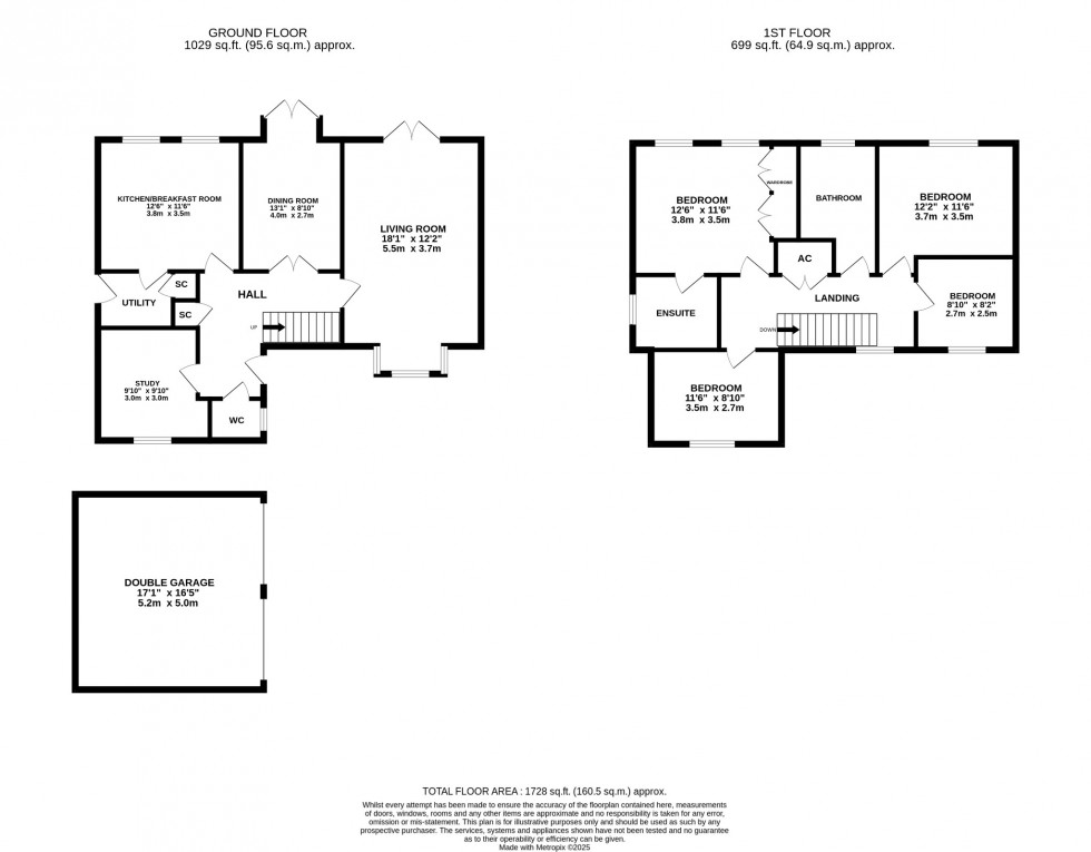 Floorplan for Manor Farm Close, Barton-Le-Clay, MK45 4TB