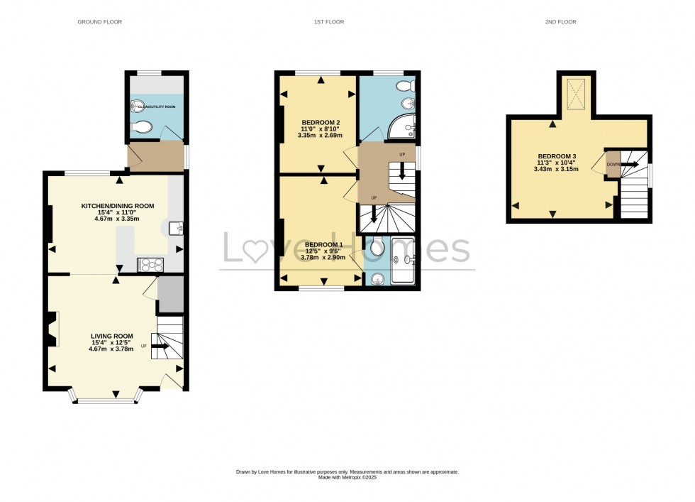 Floorplan for Park Road, Westoning
