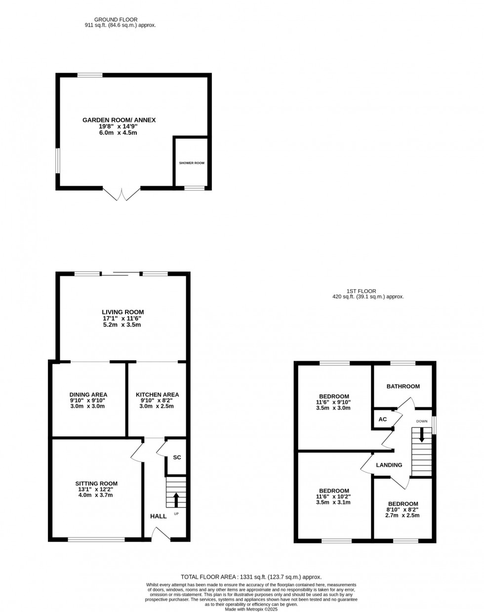 Floorplan for Roman Road, Barton-Le-Clay, MK45 4QJ