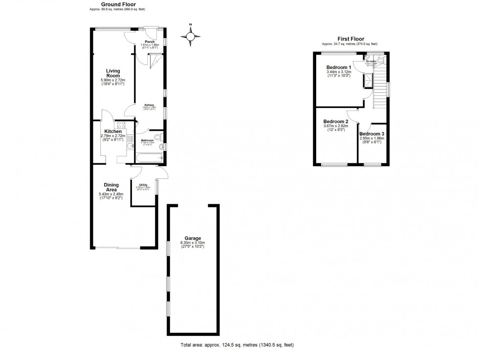 Floorplan for Norman Road, Barton-Le-Clay, MK45 4PX