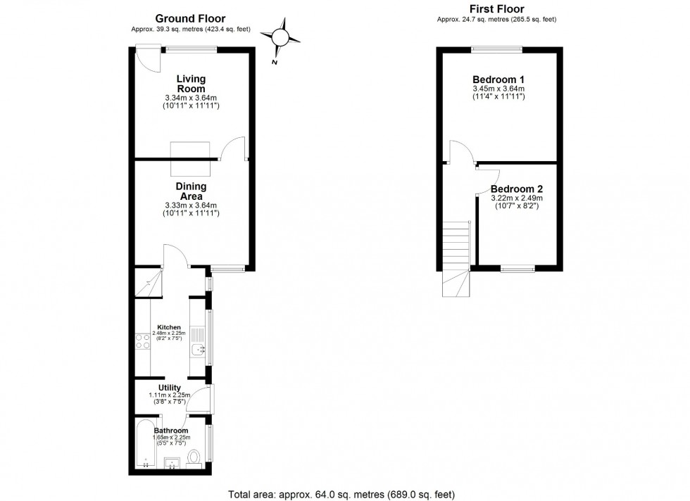Floorplan for Sharpenhoe Road, Barton-Le-Clay, MK45 4SD
