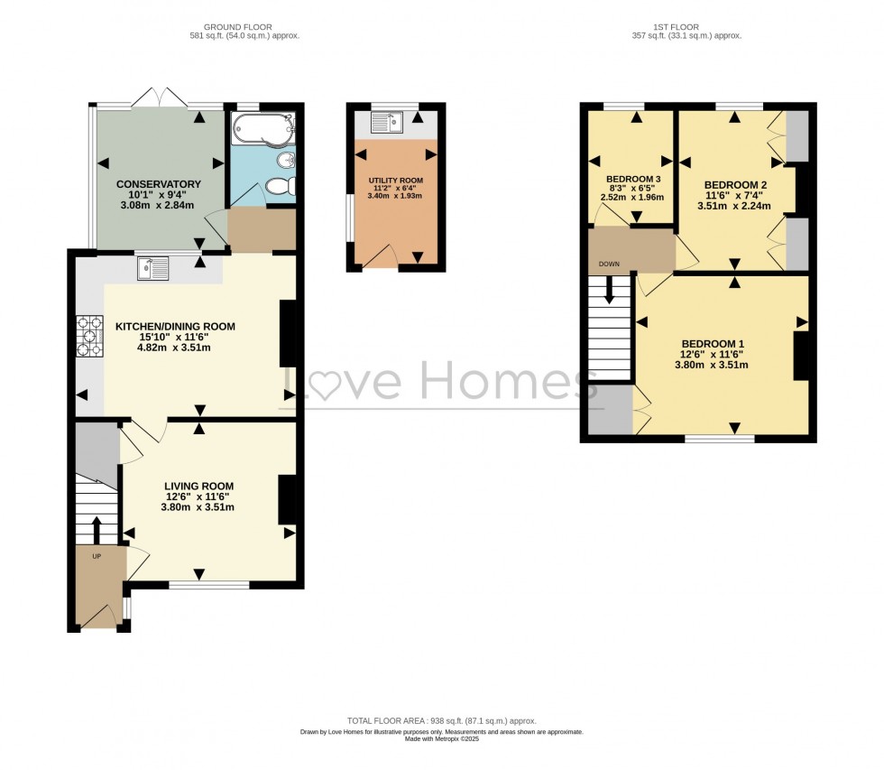 Floorplan for Flitwick Road, Westoning