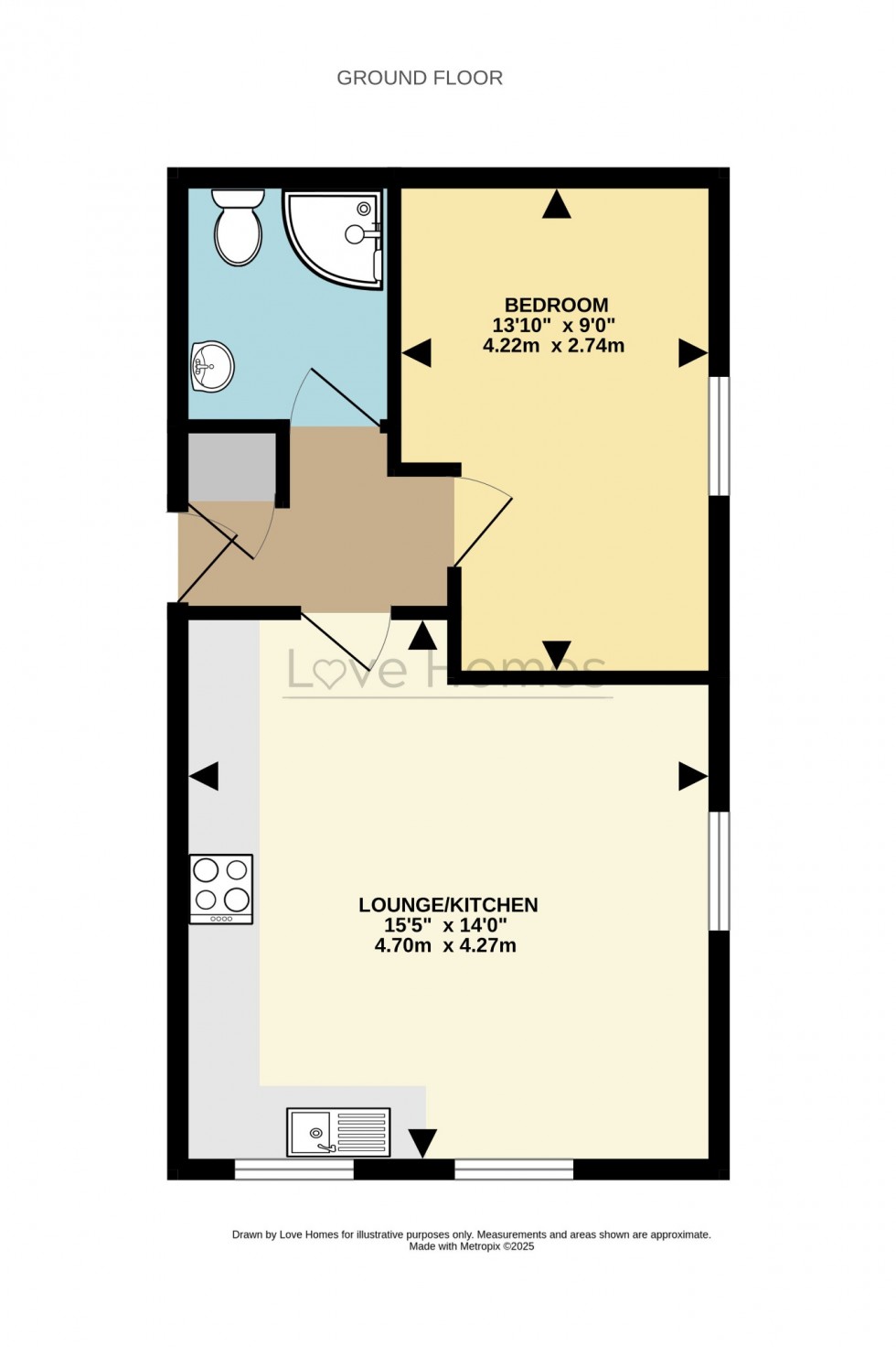 Floorplan for Newberry Court, Kings Road