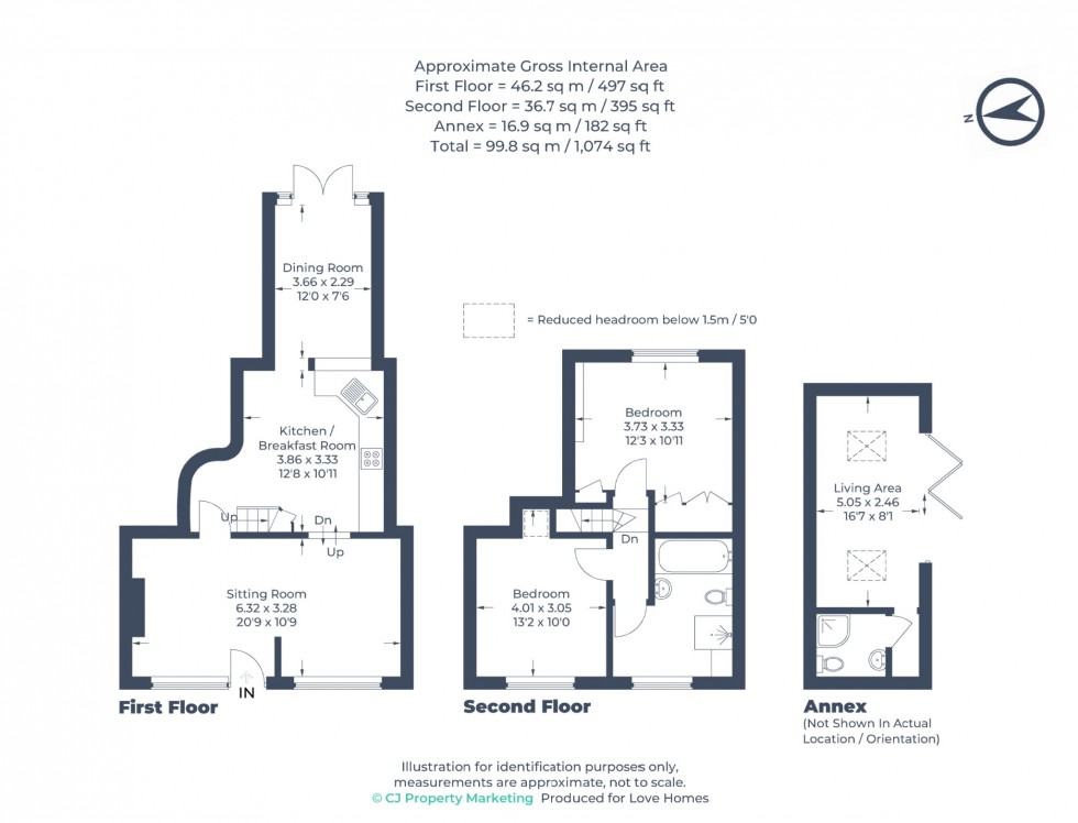 Floorplan for Dunstable Street, Ampthill