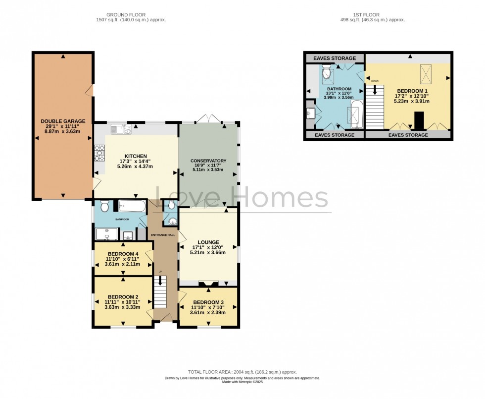 Floorplan for Tingrith Road, Eversholt