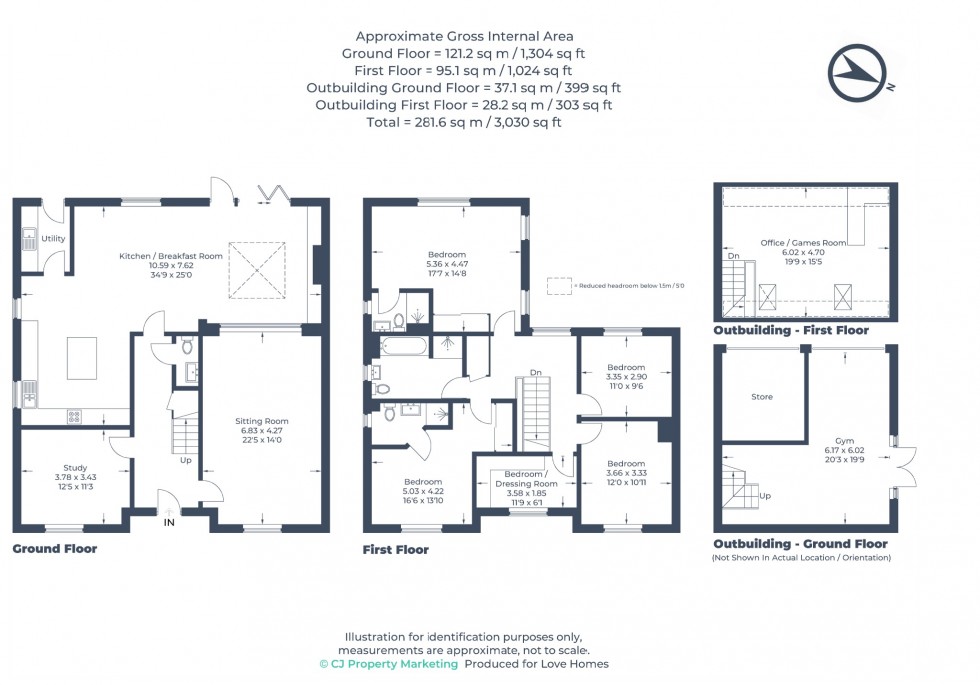 Floorplan for Meldone Croft, Maulden
