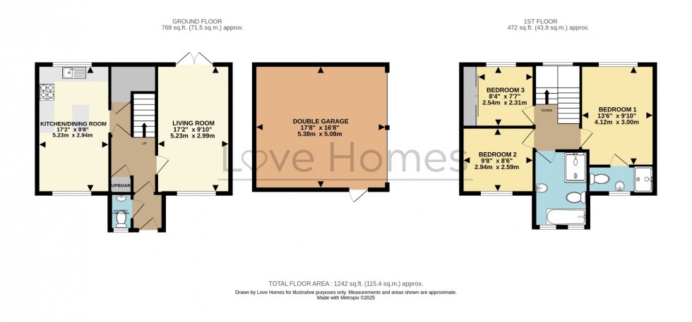 Floorplan for High Street, Greenfield