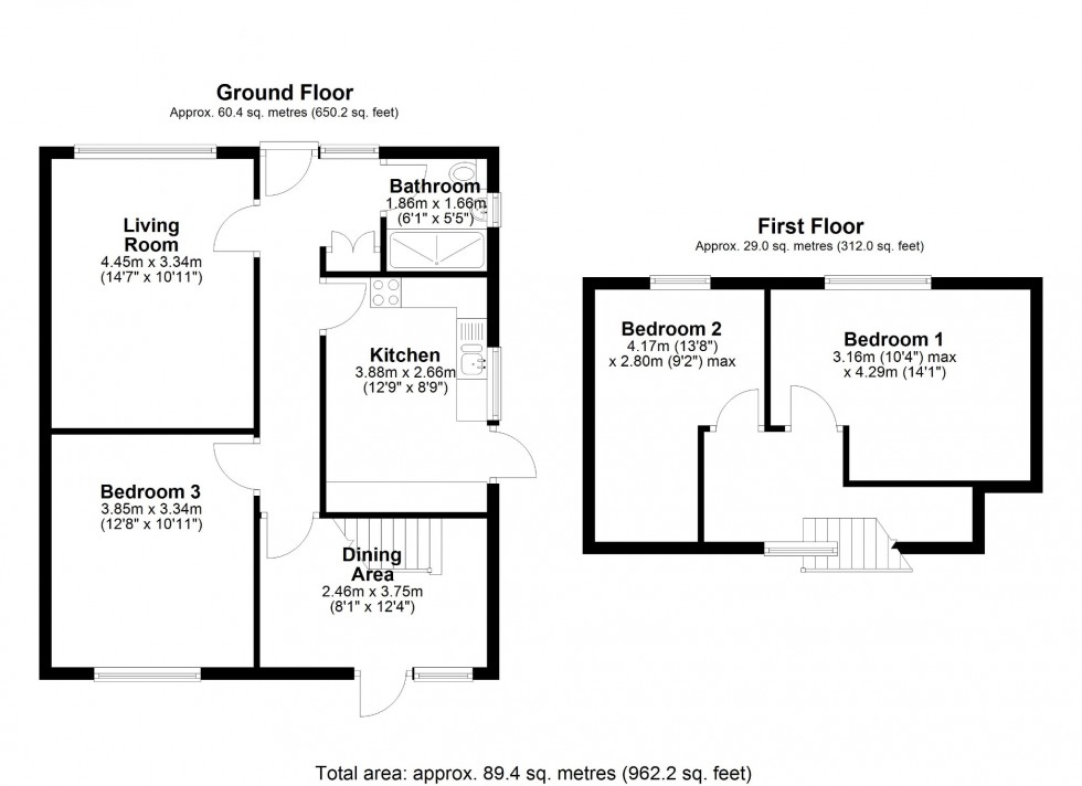 Floorplan for Norman Road, Barton-Le-Clay, MK45 4QD