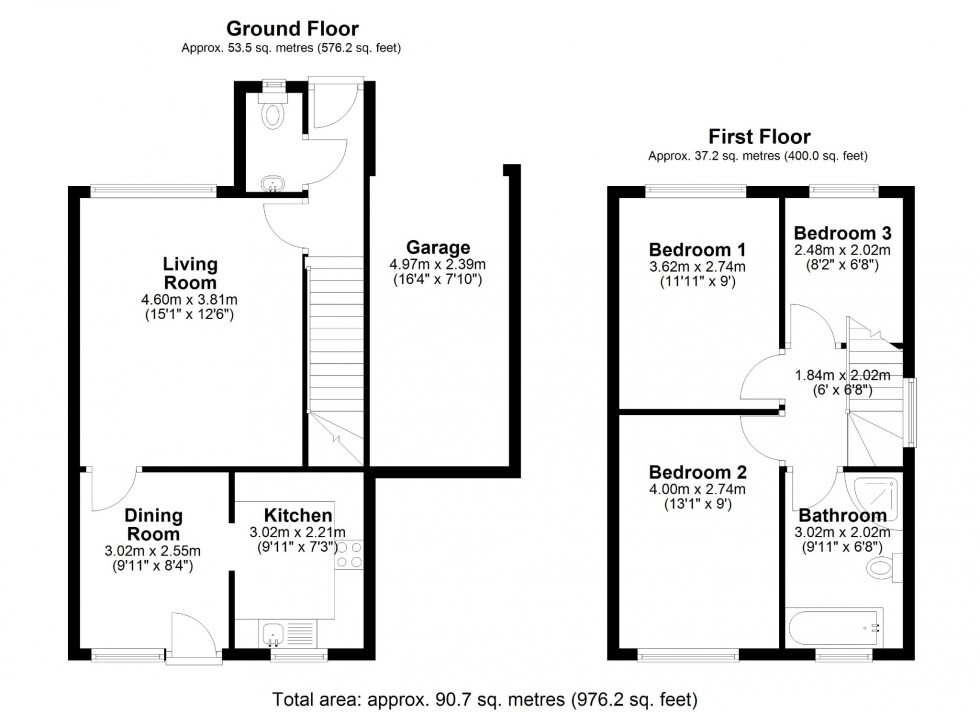 Floorplan for Bradshaws Close, Barton-Le-Clay, MK45 4JS