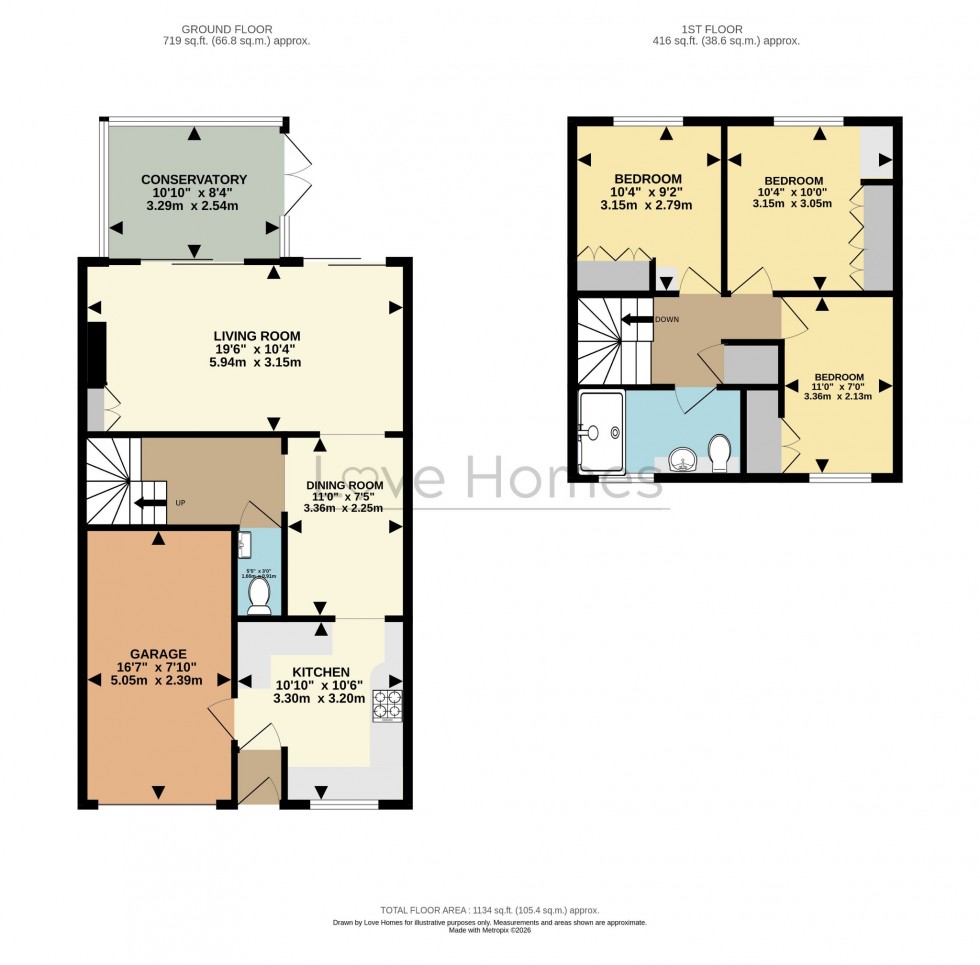 Floorplan for Mill Lane, Greenfield