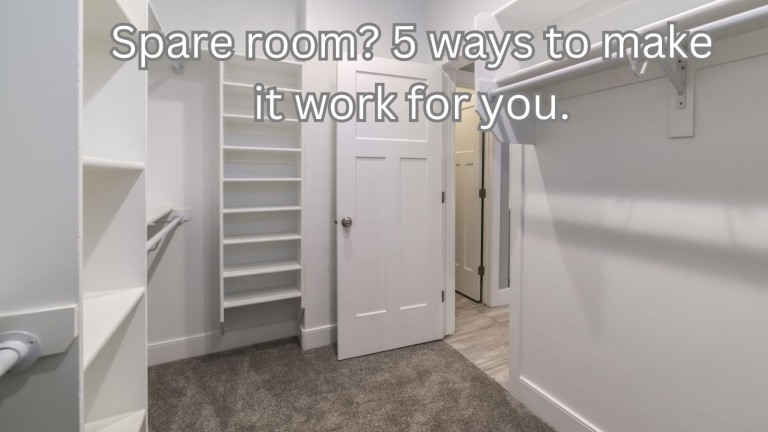 Spare Room? 5 Ways to Make it Work for You
